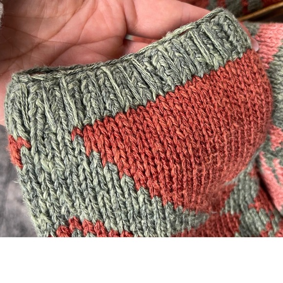 Ralph Lauren RLR-Hand-Knit-Western/Southwestern-Sweater Cardigan-Petite Large - Picture 9 of 16